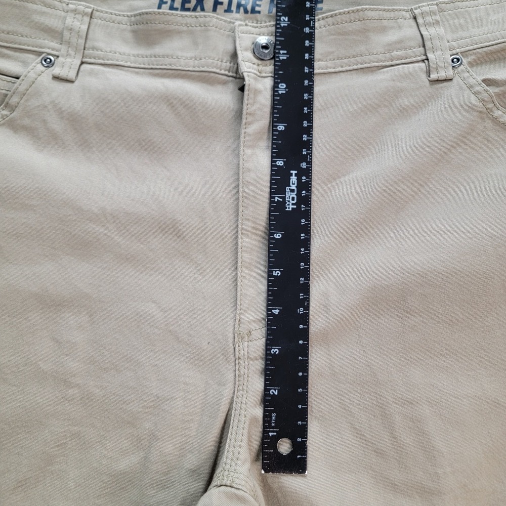 New Duluth Flex Fire Hose Pants Men's 42x34 Brown 5 Pocket Canvas Durability NWT - Picture 8 of 12